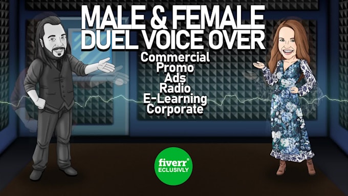 record both male and female voice over