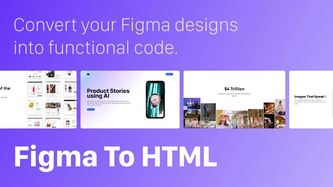Convert figma to html and css by Mdnoyan909195 | Fiverr