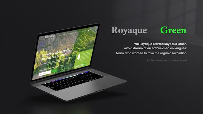 design and develop a responsive website
