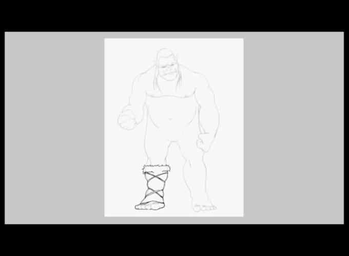 digitally sketch you or your character