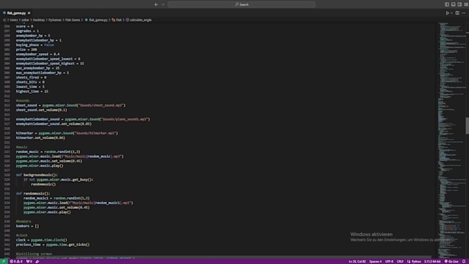 Create a game with python and pygame by Dxmigs | Fiverr