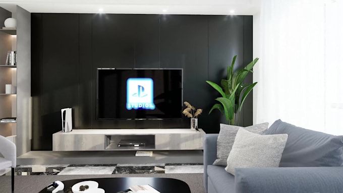 do interior rendering and animation