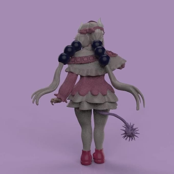 3d models for printing anime style