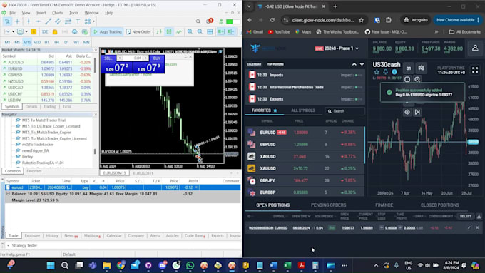 provide an ea for metatrader to matchtrader trades copier
