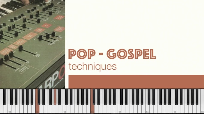 teach you pop gospel harmony techniques