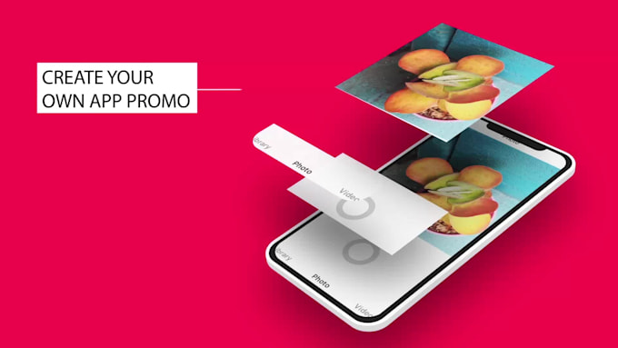 create a trendy mobile application promotion video