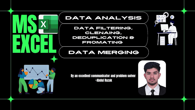 clean, dedupe, sort and format your excel data