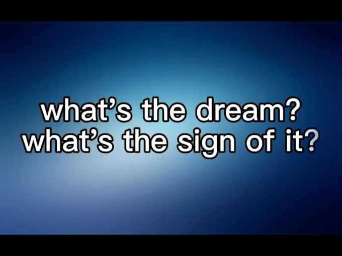 give you a duke dream analysis