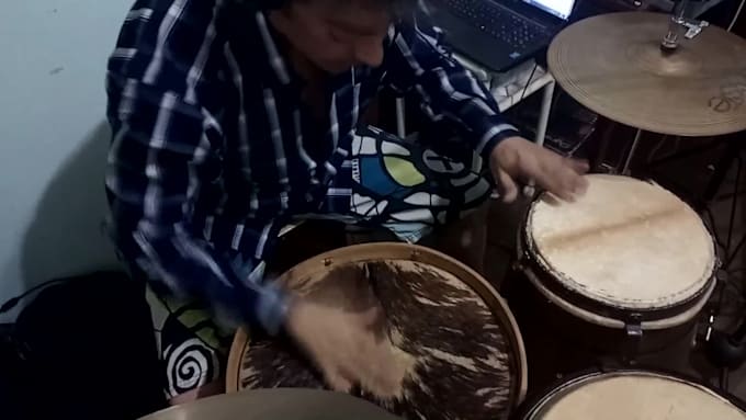 grabacion de percusion cualquier estilo