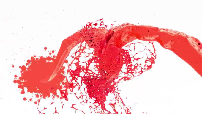 Create a paint splash logo reveal animation by Vfxengine | Fiverr