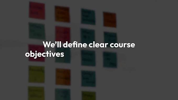 deliver course content, online course creation, course development and mockup