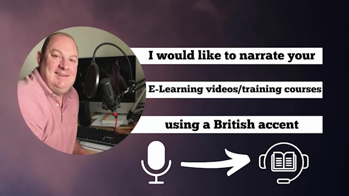 narrate your elearning videos or training courses