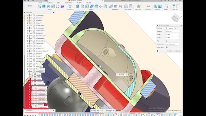 professional 3d 2d model design for 3d printing  fusion 360