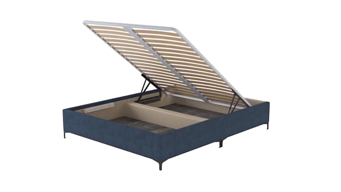 create 3d assembly animation video for furniture, bed, mattress  and interior