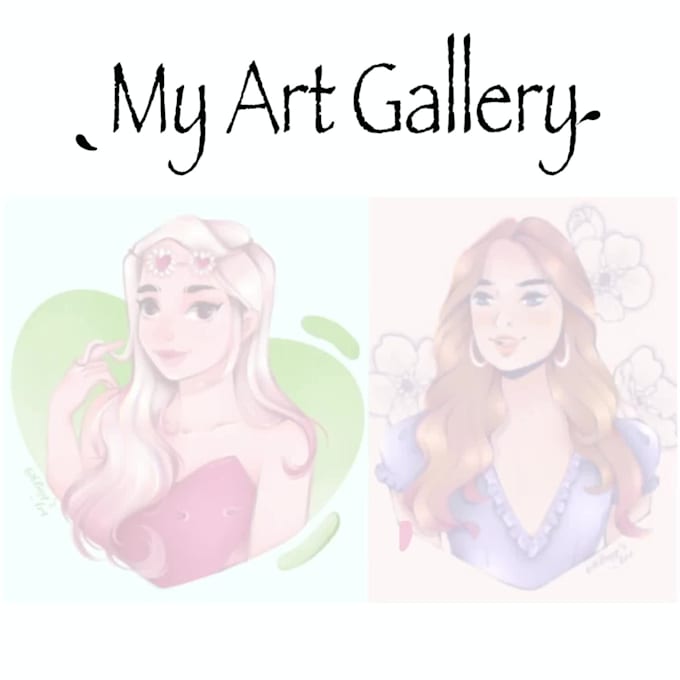 draw your portrait as your requirement
