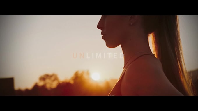 create a cinematic brand commercial video for youtube, instagram