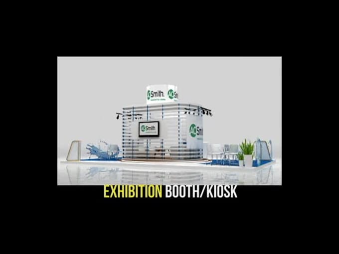 trade booth, exhibition design, event design, product launching stall