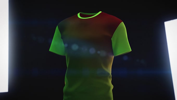 make 3d cloths design and mockup animation video