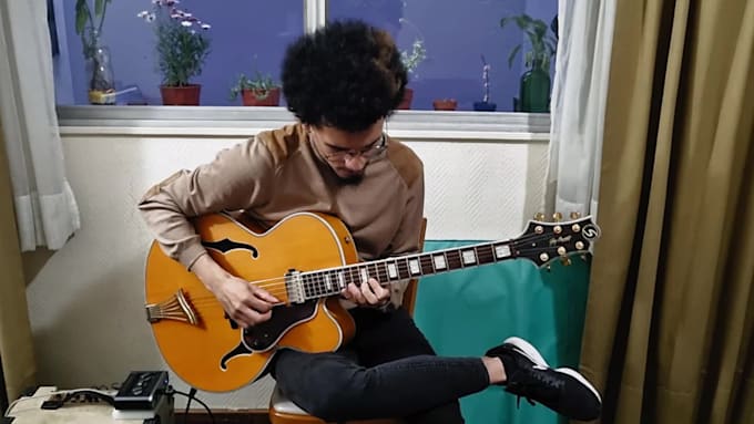 be your real jazz guitarist