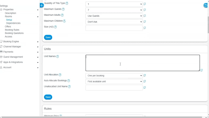 setup your beds24 and synced otas
