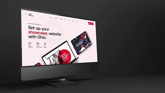 review or create wordpress blog website, business website, author website