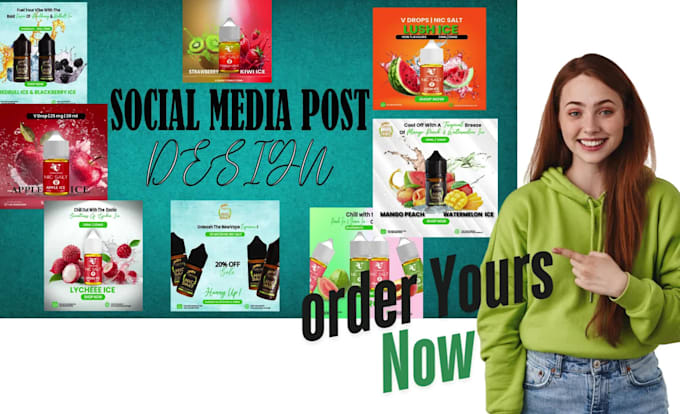 design insta facebook infographics and other socialmedia posts