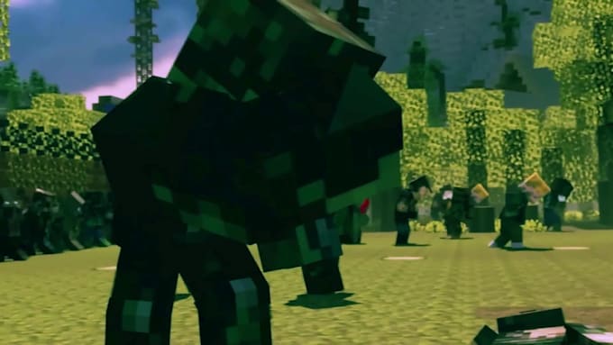 produce professionally rendered 3d and minecraft animations