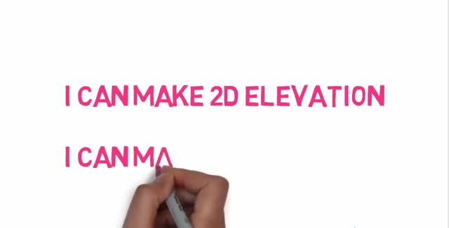 draw your 2d plans, elevation,
