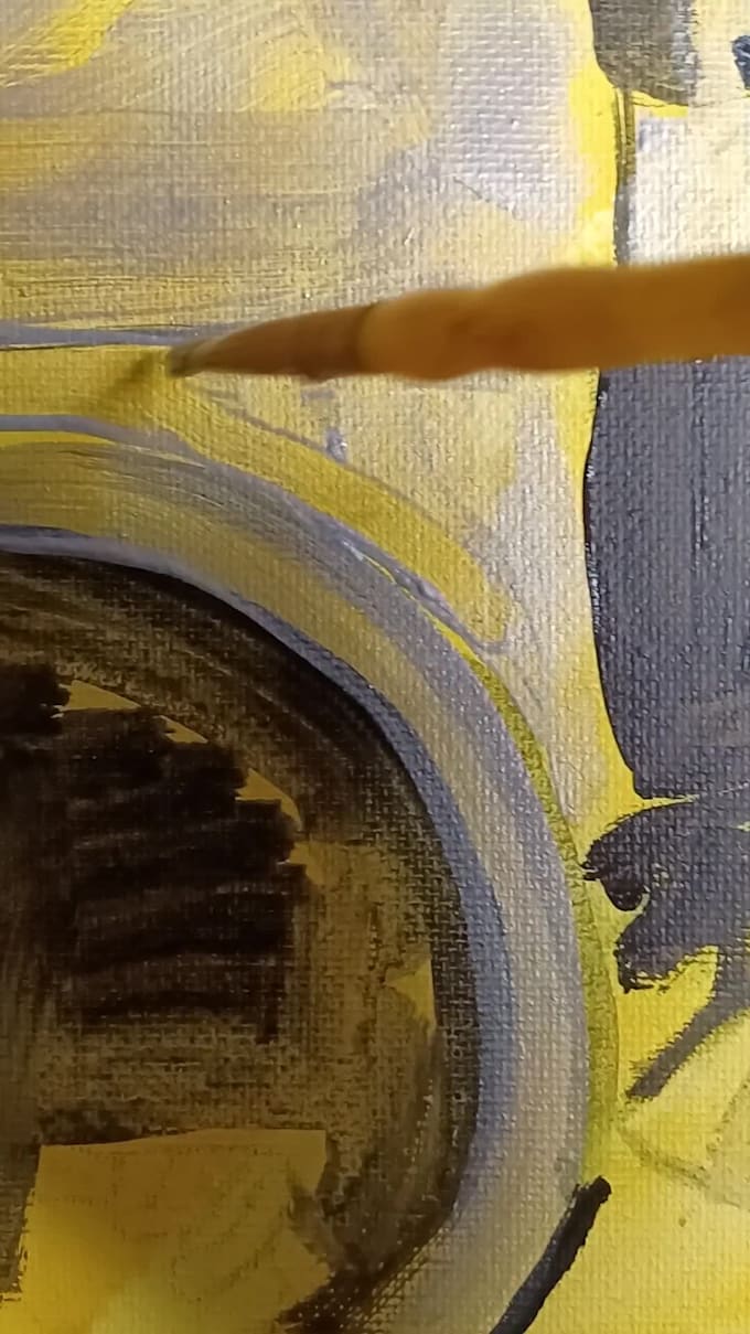 create a custom acrylic portrait on canvas or board