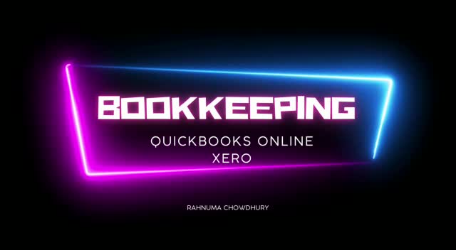 do bookkeeping and clean up catch up qbo account