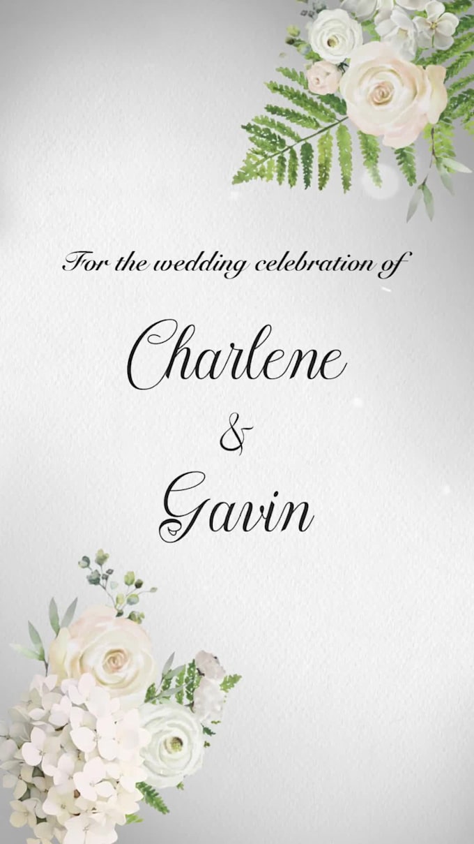 make a digital party invitation for you