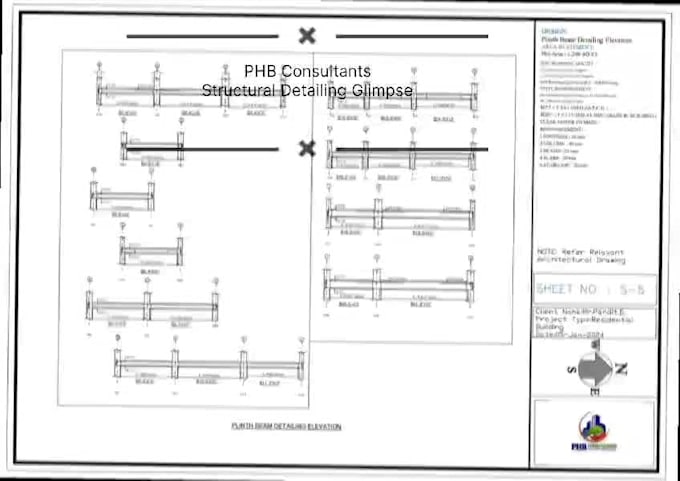 Structural design and detailing by Praveenkumarhb | Fiverr