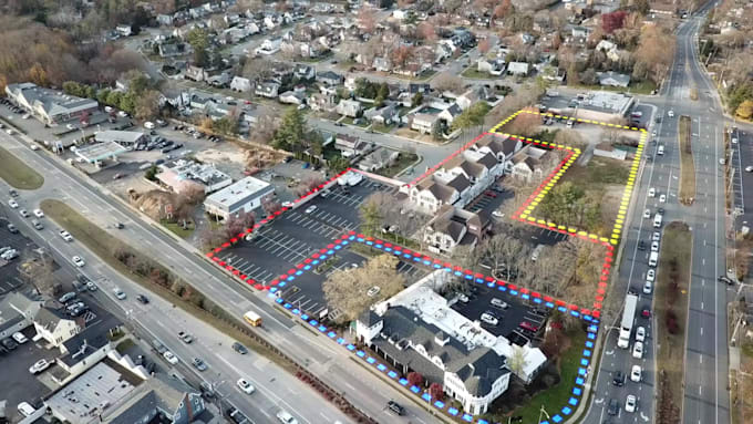 do motion tracking boundary lines to your property