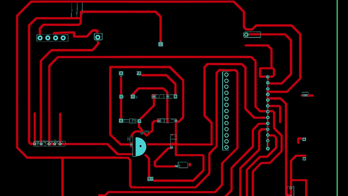 design electrical pcb board circuit schematic protoype aurdino esp32 raspberry