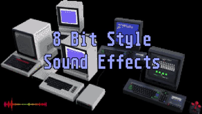create unique 8 bit style retro sound effects
