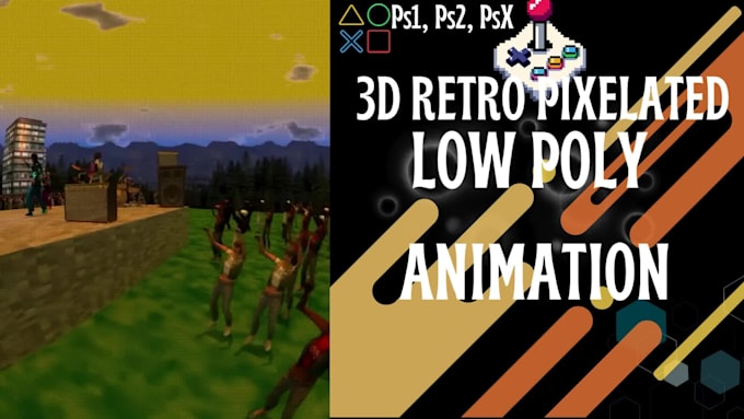 do retro ps1 enivronment, 3d lowpoly map, pixelated tileset map, ps1 game map
