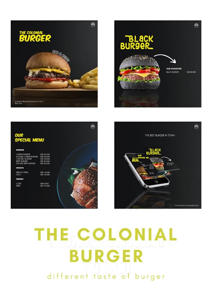 designs for your business post on social media or anything