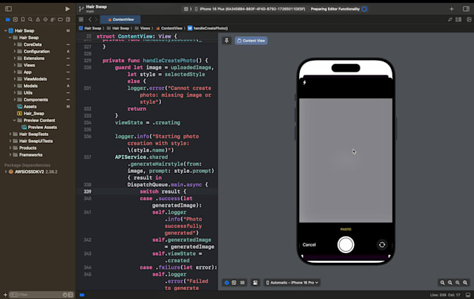 develop iphone ios app using swiftui or uikit, ios developer