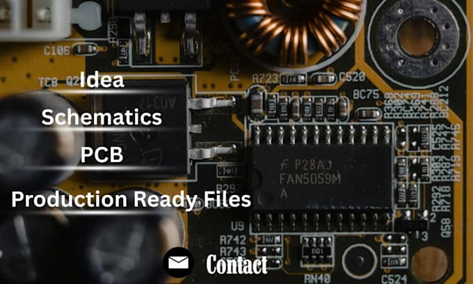design power electronics pcbs, smps, buck boost, motor driver, schematic, layout