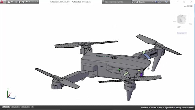 make autocad 3d drawings