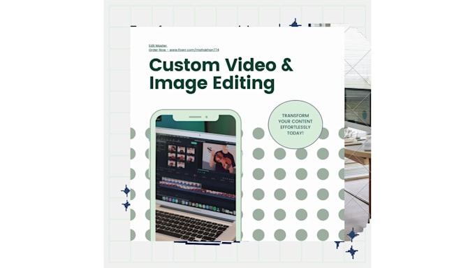 develop a custom video and image editing software for you