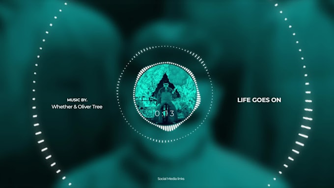 create good audio visualizer music video