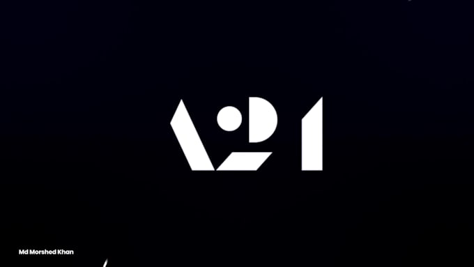 2d custom logo intro animation in 4k