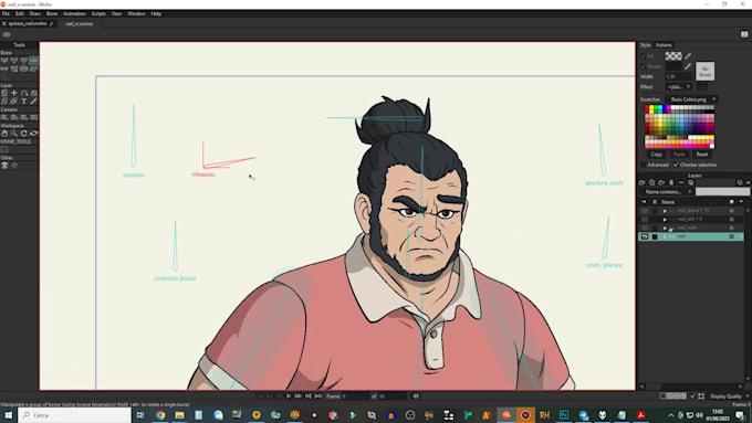 Make 2d character animations with rigging, quick and clean by Madit ...