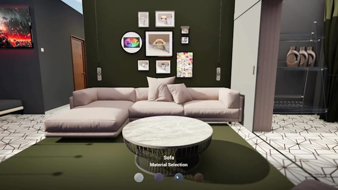 do architectural interior design and interactive walkthrough