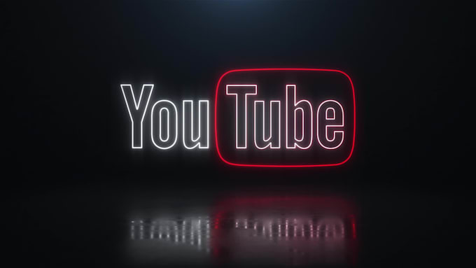 make amazing light neon logo animation