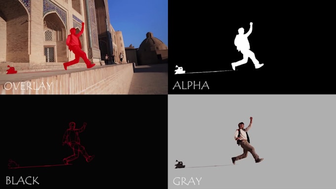 provide studio quality rotoscoping and green screen removal