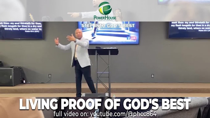 create a short and catchy sermon recap video