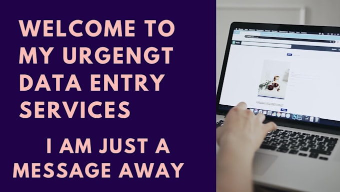 do urgent data entry and email virtual assistant