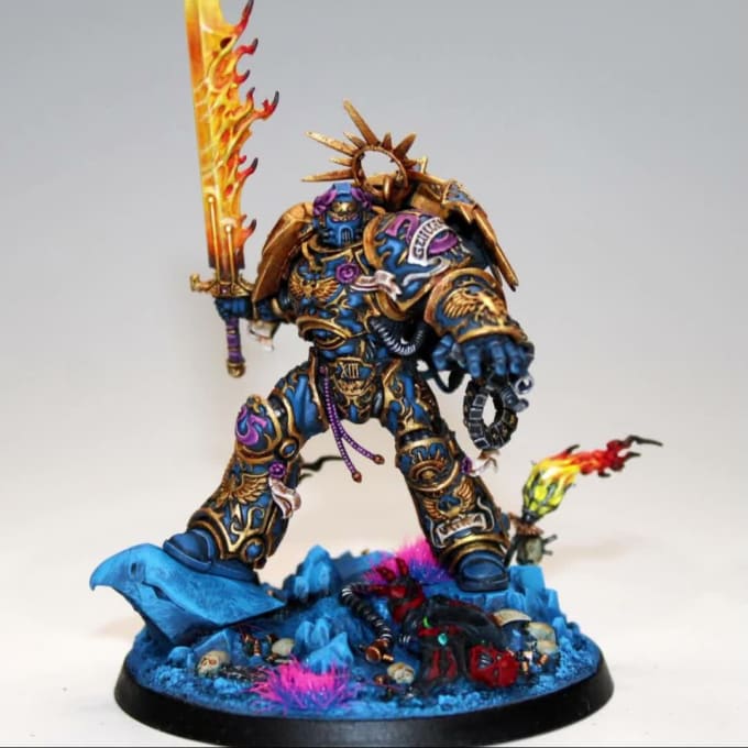 paint your warhammer 40k, sigmar and dnd miniatures